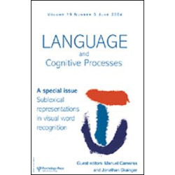 Sublexical Representations in Visual Word Recognition