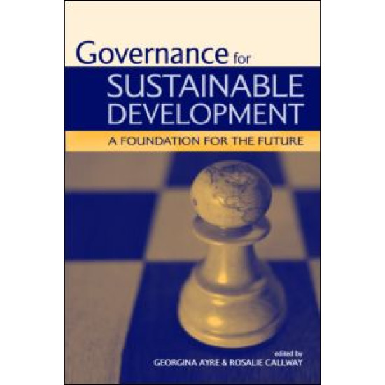 Governance for Sustainable Development