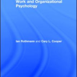 Work and Organizational Psychology Work and Organizational Psychology