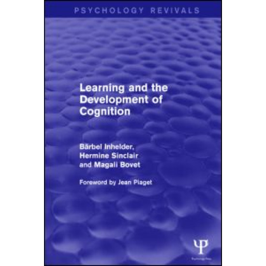 Learning and the Development of Cognition Learning and the Development of Cognition