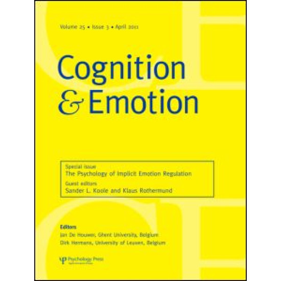 The Psychology of Implicit Emotion Regulation The Psychology of Implicit Emotion Regulation
