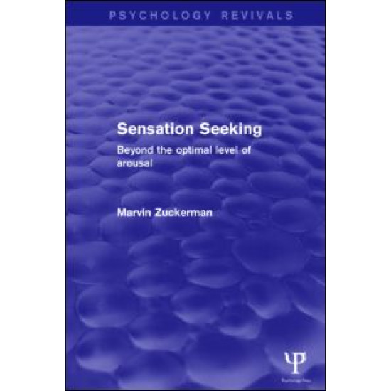 Sensation Seeking Sensation Seeking