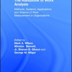 The Handbook of Work Analysis The Handbook of Work Analysis