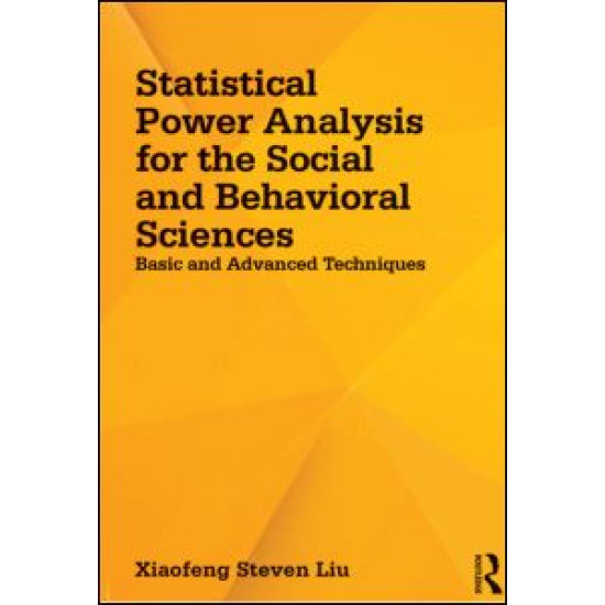 Statistical Power Analysis for the Social and Behavioral Sciences Statistical Power Analysis for the Social and Behavioral Sciences