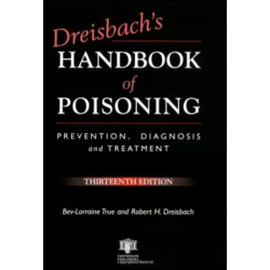 Dreisbach's Handbook of Poisoning Dreisbach's Handbook of Poisoning