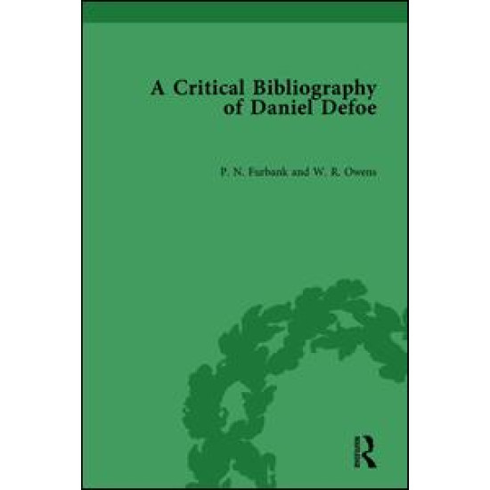 A Critical Bibliography of Daniel Defoe A Critical Bibliography of Daniel Defoe
