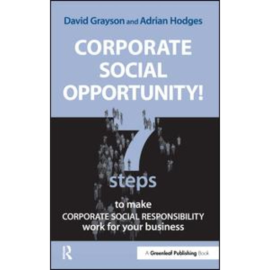 Corporate Social Opportunity! Corporate Social Opportunity!