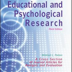 Educational and Psychological Research Educational and Psychological Research