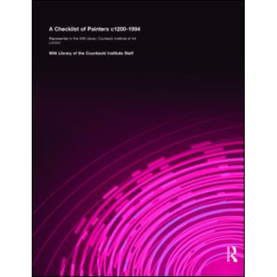 Checklist of Painters from 1200-1994