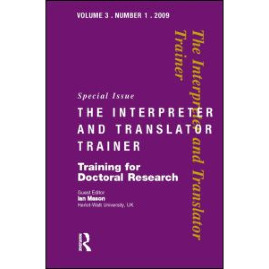 Training for Doctoral Research Training for Doctoral Research