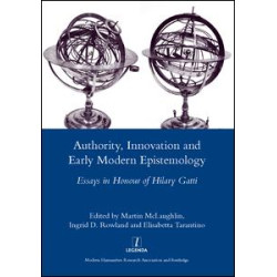 Authority, Innovation and Early Modern Epistemology Authority, Innovation and Early Modern Epistemology
