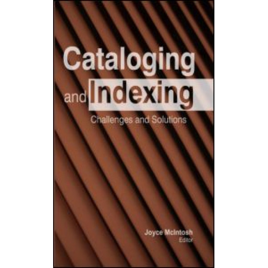 Cataloging and Indexing Cataloging and Indexing