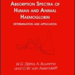 Visible and Near Infrared Absorption Spectra of Human and Animal Haemoglobin determination and application