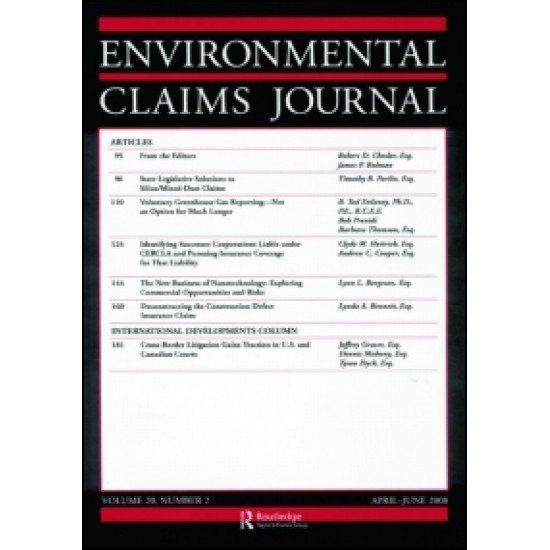 Environmental Claims Journal