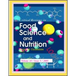 Critical Reviews in Food Science and Nutrition