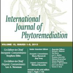 International Journal of Phytoremediation International Journal of Phytoremediation