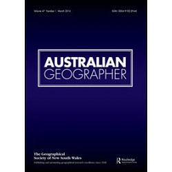 Australian Geographer Australian Geographer