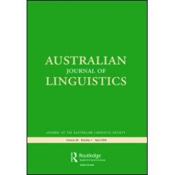 Australian Journal of Linguistics