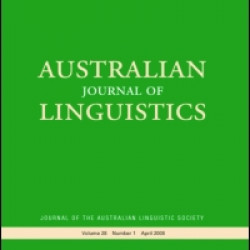 Australian Journal of Linguistics Australian Journal of Linguistics