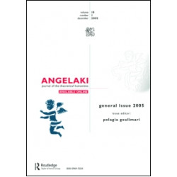Angelaki: Journal of Theoretical Humanities Angelaki: Journal of Theoretical Humanities