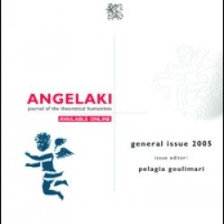 Angelaki: Journal of Theoretical Humanities Angelaki: Journal of Theoretical Humanities