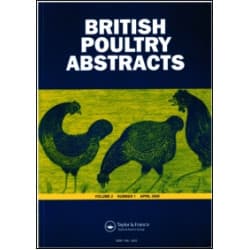 British Poultry Abstracts British Poultry Abstracts