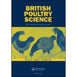 British Poultry Science British Poultry Science