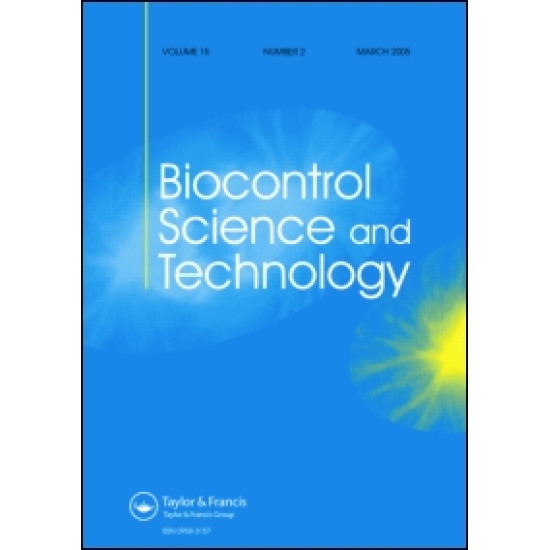 Biocontrol Science and Technology Biocontrol Science and Technology