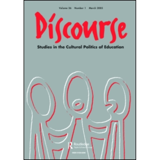 Discourse: Studies in the Cultural Politics of Education