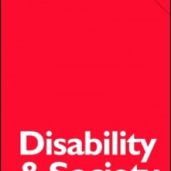 Disability & Society Disability & Society