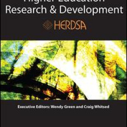 Higher Education Research and Development Higher Education Research and Development