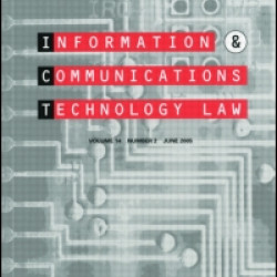 Information and Communications Technology Law Information and Communications Technology Law