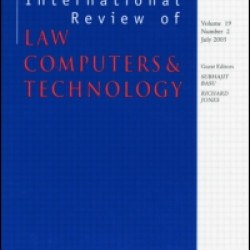 International Review of Law, Computers & Technology International Review of Law, Computers & Technology