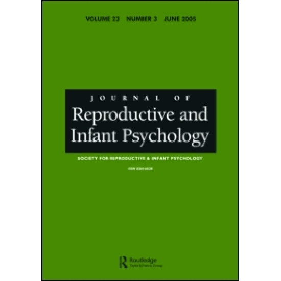 Journal of Reproductive and Infant Psychology Journal of Reproductive and Infant Psychology