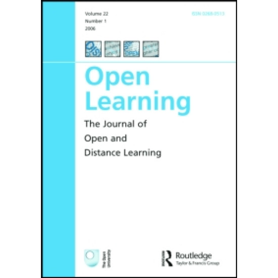 Open Learning: The Journal of Open and Distance Learning