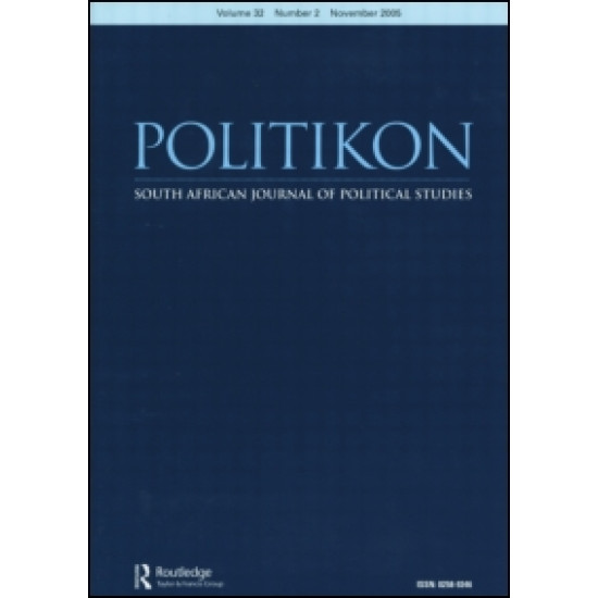 Politikon: South African Journal of Political Studies