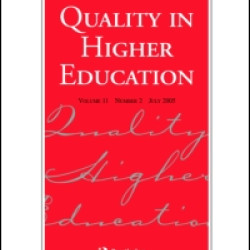 Quality in Higher Education Quality in Higher Education