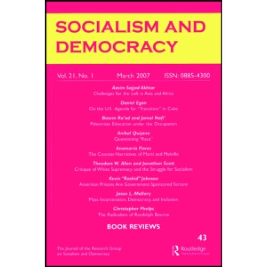 Socialism and Democracy