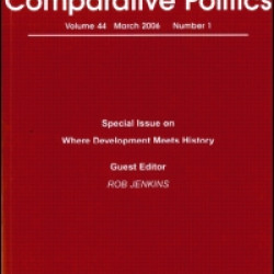 Journal of Commonwealth & Comparative Politics Journal of Commonwealth & Comparative Politics