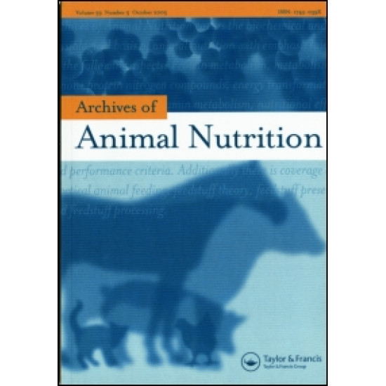 Archives of Animal Nutrition