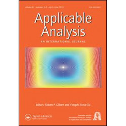 Applicable Analysis: An International Journal Applicable Analysis: An International Journal