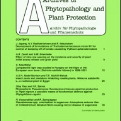 Archives of Phytopathology & Plant Protection Archives of Phytopathology & Plant Protection