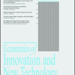 Economics of Innovation and New Technology Economics of Innovation and New Technology