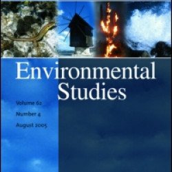 International Journal of Environmental Studies International Journal of Environmental Studies