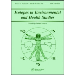Isotopes in Environmental and Health Studies Isotopes in Environmental and Health Studies