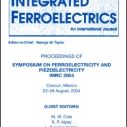 Integrated Ferroelectrics Integrated Ferroelectrics