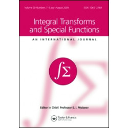 Integral Transforms and Special Functions Integral Transforms and Special Functions