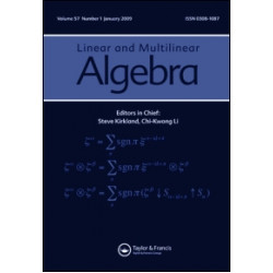 Linear and Multilinear Algebra Linear and Multilinear Algebra