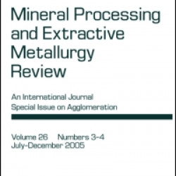 Mineral Processing & Extractive Metallurgy Review Mineral Processing & Extractive Metallurgy Review