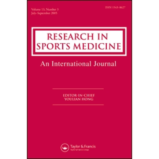 Research in Sports Medicine: An International Journal